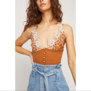 NWT Free People Stevie Cami Lg